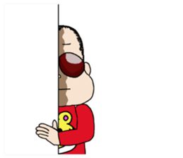 Panchikun2 person from KansaiStrikesBack sticker #9995290