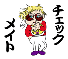 Panchikun2 person from KansaiStrikesBack sticker #9995301