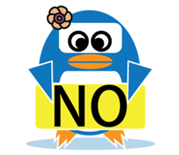 We are penguins too-penguin dont give up sticker #9995977