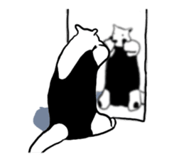 Daily life of the anteater sticker #9995993