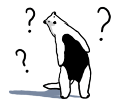 Daily life of the anteater sticker #9996002