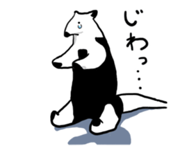 Daily life of the anteater sticker #9996006
