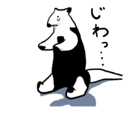 Daily life of the anteater sticker #9996006