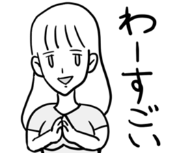 Monochrome Creatures sticker #9996139