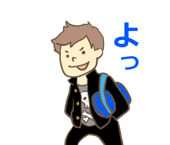 Cosplay bromance boys in Japan sticker #9996625