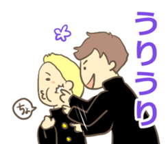 Cosplay bromance boys in Japan sticker #9996632