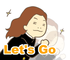 Cosplay bromance boys in Japan sticker #9996645