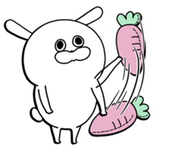 "Kawaii" rabbit sticker #9996882