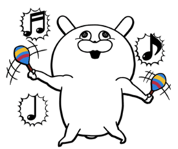 "Kawaii" rabbit sticker #9996902