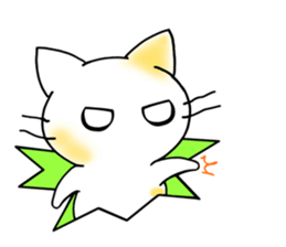 Stickers of three cats 4 sticker #9997069