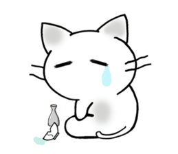 Stickers of three cats 4 sticker #9997072