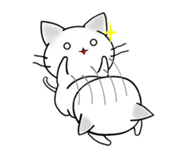 Stickers of three cats 4 sticker #9997073