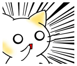 Stickers of three cats 4 sticker #9997075