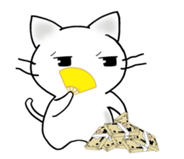 Stickers of three cats 4 sticker #9997080