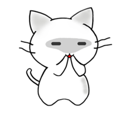 Stickers of three cats 4 sticker #9997082