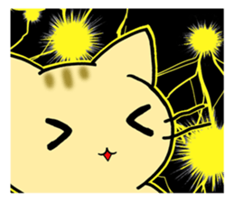 Stickers of three cats 4 sticker #9997083