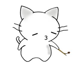 Stickers of three cats 4 sticker #9997087