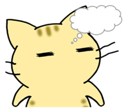 Stickers of three cats 4 sticker #9997090