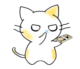 Stickers of three cats 4 sticker #9997098