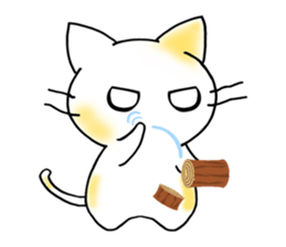 Stickers of three cats 4 sticker #9997101