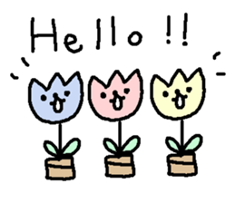 Cute girl and white bear stickers. sticker #9997364