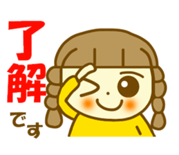 Azuki chan spring sticker #9997866