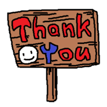 Thank you.Thank you.Thank you. sticker #9998060