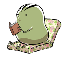 aboshi frog 02 sticker #9998265