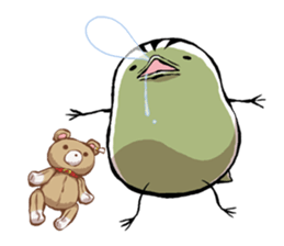 aboshi frog 02 sticker #9998267