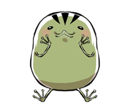 aboshi frog 02 sticker #9998273