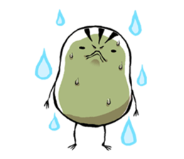 aboshi frog 02 sticker #9998276