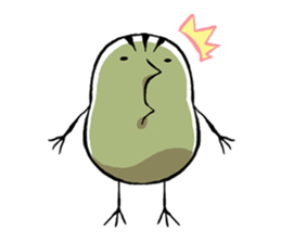 aboshi frog 02 sticker #9998278