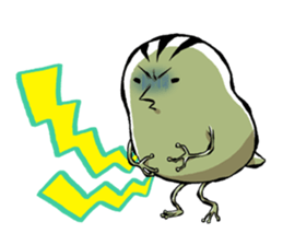 aboshi frog 02 sticker #9998281