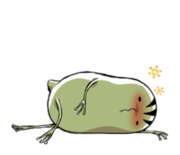 aboshi frog 02 sticker #9998282