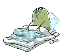 aboshi frog 02 sticker #9998283