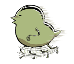 aboshi frog 02 sticker #9998284