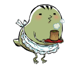 aboshi frog 02 sticker #9998289