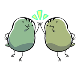 aboshi frog 02 sticker #9998290