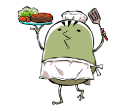 aboshi frog 02 sticker #9998294
