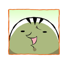 aboshi frog 02 sticker #9998298