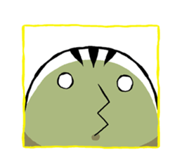 aboshi frog 02 sticker #9998299