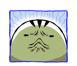 aboshi frog 02 sticker #9998302