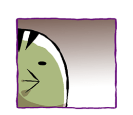 aboshi frog 02 sticker #9998303