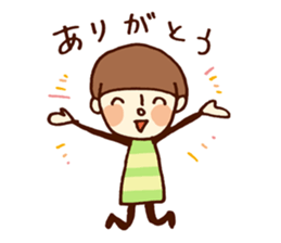 Person of a mushroom hair sticker #9998388