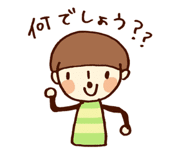 Person of a mushroom hair sticker #9998394