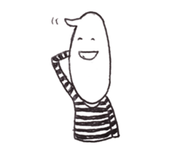 rice wearing a border t-shirts sticker #9998631