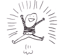 rice wearing a border t-shirts sticker #9998637