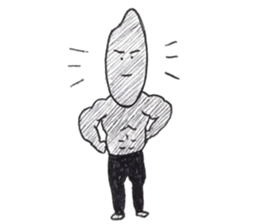 rice wearing a border t-shirts sticker #9998662