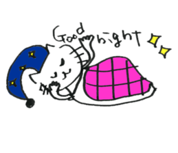 Feelings of the heart of Yuruneko kun sticker #9998921