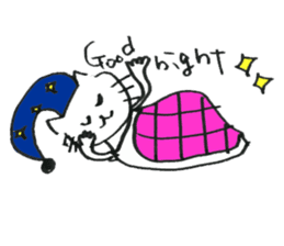 Feelings of the heart of Yuruneko kun sticker #9998921